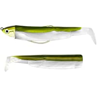 Fiiish Lures - Black Minnow Combo BM120 - Señuelo Blando de Vinilo para Pesca Spinning de Bass Lubina y otras especies…